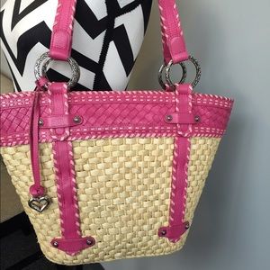 Brighton straw tote