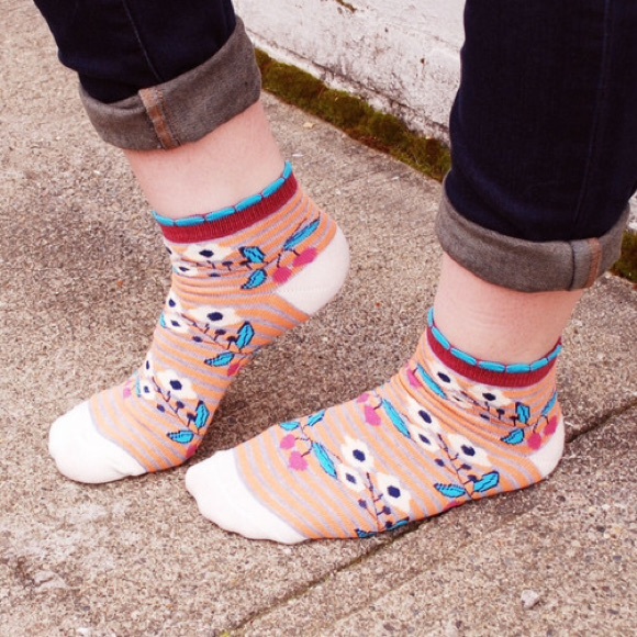 Ankle Socks in Blossoms