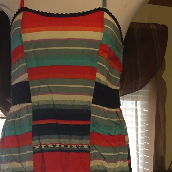 4/20.00Tribal print sundress; can be worn as a top - Picture 2 of 4