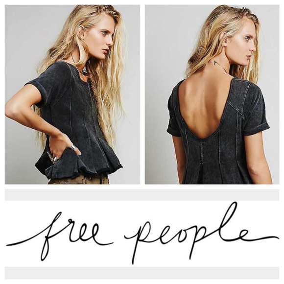 Free People Tops - Friday Sale FREE PEOPLE Drifter Pleated Tee