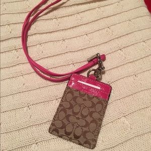 Ladies I'd badge holder