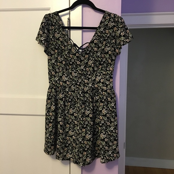 Urban Outfitters Pants - Urban outfitters floral romper ( la hearts )