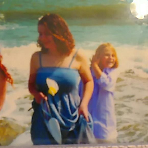 👗Blue Lapis Maxi Summer Dress - Picture 3 of 4