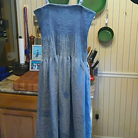 👗Blue Lapis Maxi Summer Dress - Picture 4 of 4