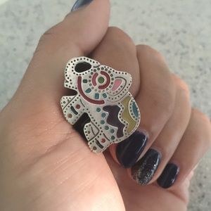 Authentic Tous Ganesh Ring