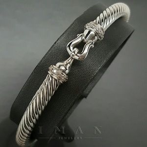 David Yurman Cable Buckle Bracelet  Retail $550