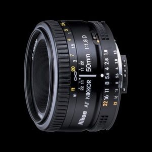 FX NIKKOR 50mm f/1.8D Lens with Auto Focus
