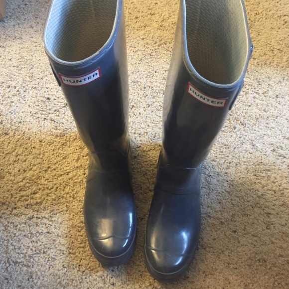 Grey Hunter Rain boots