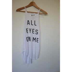 "All Eyes On Me" F.I.T Workout Tank
