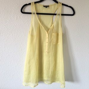 Chiffon Racerback Tank