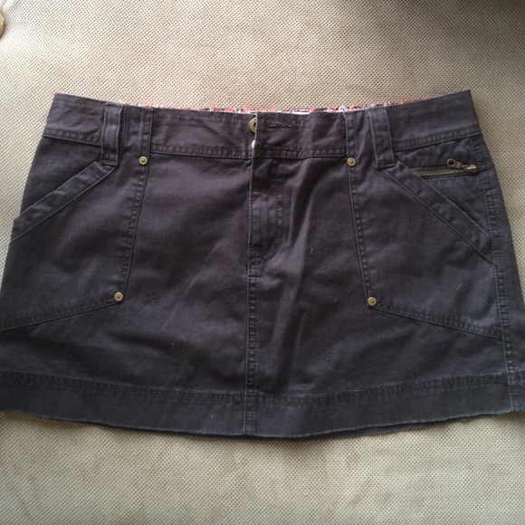 Old Navy Casual Brown Mini Skirt SZ 12
