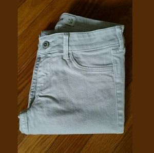 Hollister Co Light Gray Skinny Jeans 1R