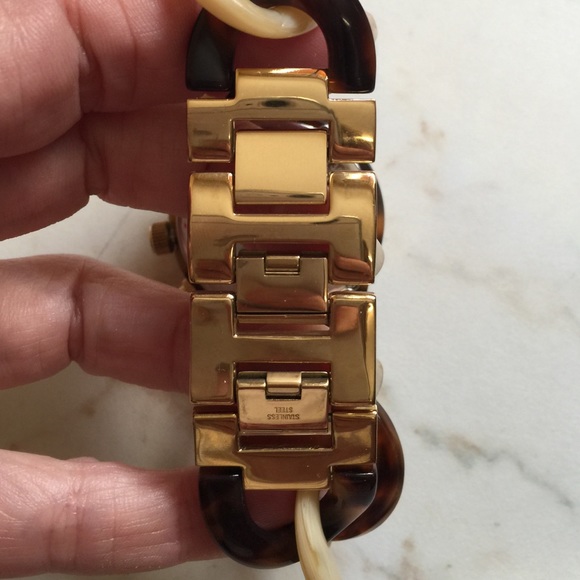 Michael kors Tortoise &Horn Acetate Bracelet watch