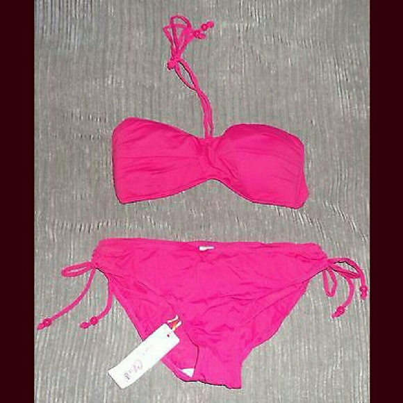 Ocean Club Other - Solid Pink Bikini. Size 40 (US 10). NWT