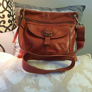 Authentic fossil crossbody bag