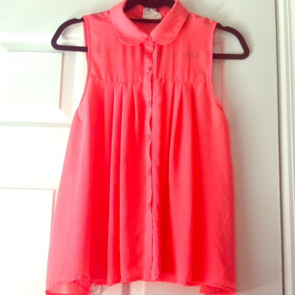 Pink blouse