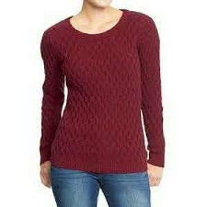 🍂🍁🍃FALL FASION- Old Navy Honeycomb Sweater