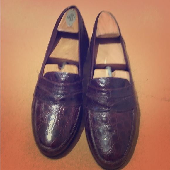 Crocodile Skin Dress shoes