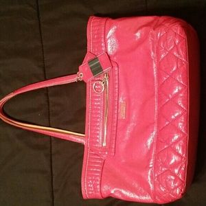Coach Poppy Liquid Gloss large tote