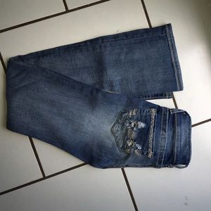 BKE denim boot cut jeans