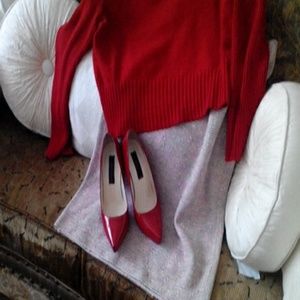 Steven Pointed toe pumps platforms