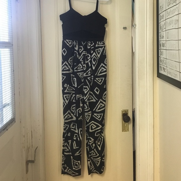 Patterned jumpsuit