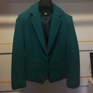 Teal H&M Blazer