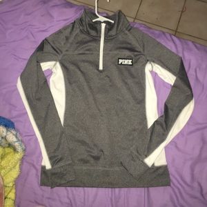 Vs pink ultimate half zip