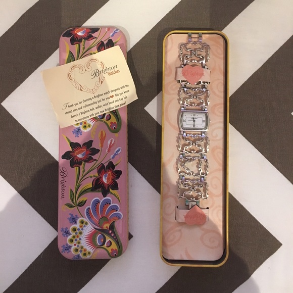 Brighton watch and tin