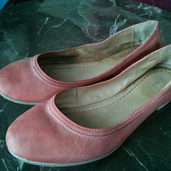 Frye Carson Pink Ballet Flats 6.5