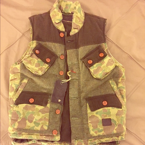 Strivers Row USA Camo Vest BAPE Sz. M