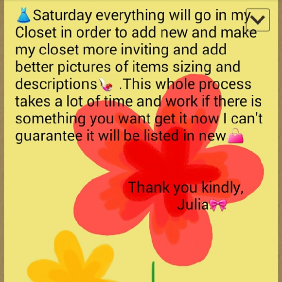 Clearning closet