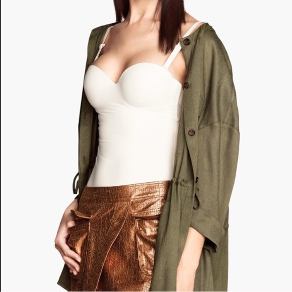 Padded Cream Bodysuit