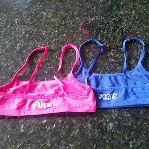 PINK Yoga brand bundled 2 cotton bras