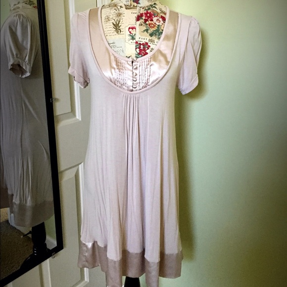 BCBGMaxAzria Nude Dress