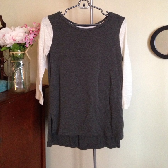 Baseball tee with Aztec lace sleeves - Picture 1 of 3