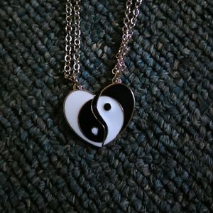 Yin yang necklaces