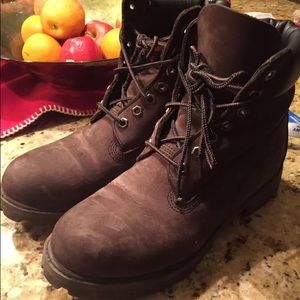 6" Classic Brown Timberlands Men's 8