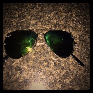 Ray ban polarized aviators