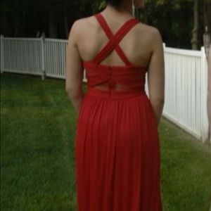 Red Prom Dress Size 6