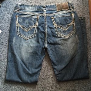 Mens Rock&Roll Cowboy Jeans