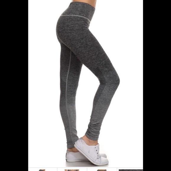 ⏰ONE HOUR SALE⏰Grey Ombré Legging - Picture 2 of 2