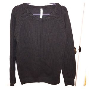 Dark Gray Lululemon Yin to You Sweater