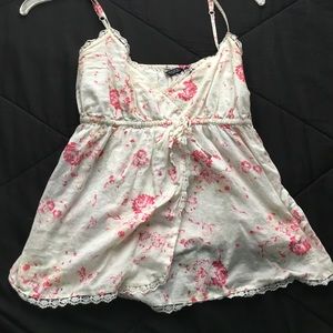 Floral tank top