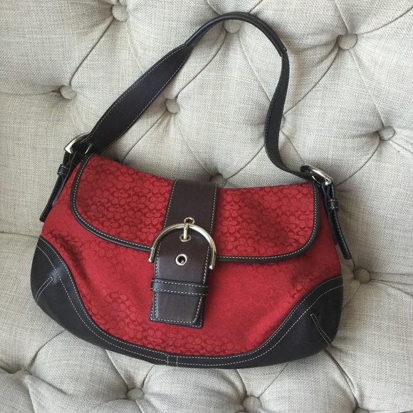 💲LOW PRICE 💲Coach - red/brown hang bag