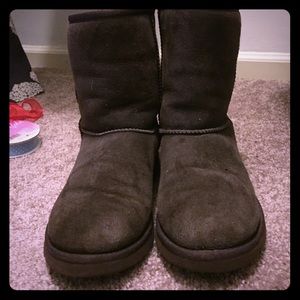 Chocolate brown short Uggs