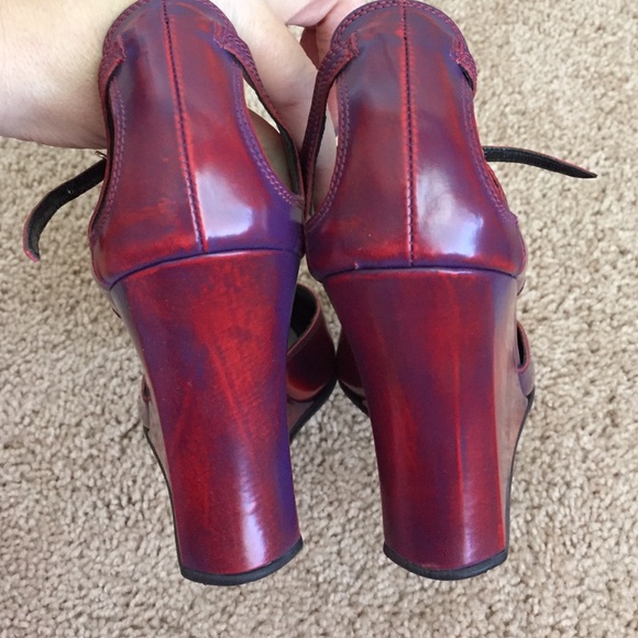 Stephane Kelian bicolor wedge heels. France DEAL - Picture 3 of 4