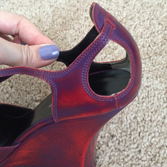 Stephane Kelian bicolor wedge heels. France DEAL - Picture 4 of 4