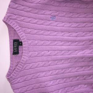 Purple Ralph Lauren sweater