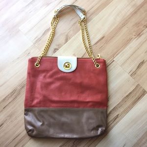❌SOLD❌ color block cross body handbag, mudpie